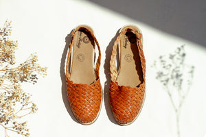 Maria Leather Huarache Sandal