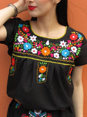 Las Poblanas, Mexican Embroidered Dress