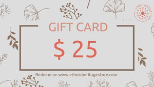 Ethnic Heritage Gift Card