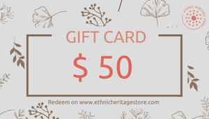 Ethnic Heritage Gift Card