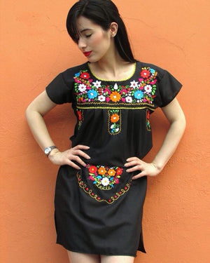Las Poblanas, Mexican Embroidered Dress