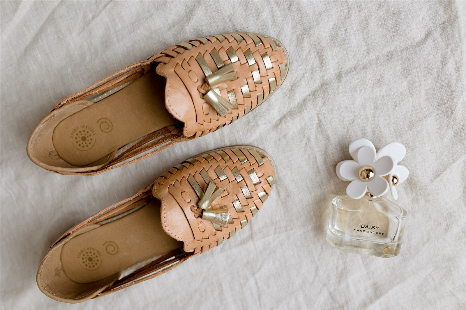 Leather sandals for women Ethnic Heritage