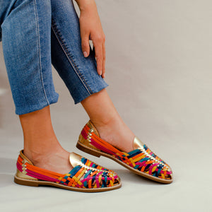 Lucia Mexican Leather Huaraches